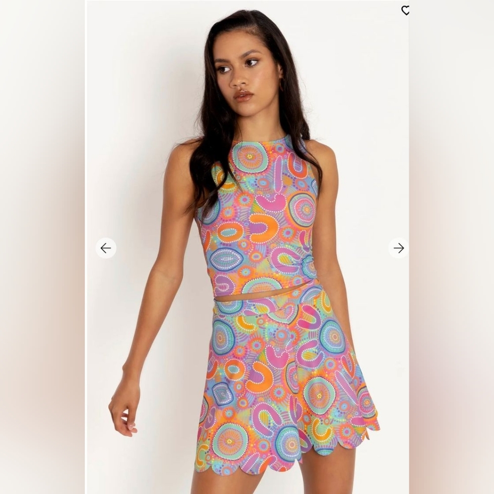 Blackmilk Buriya Birra Shorties and Wifey Top